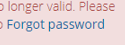 Trimble ID Forgot password knap